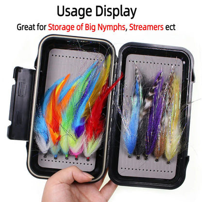 Bimoo Big Pocket Streamer Fly Box 7.68 x 4.53 in