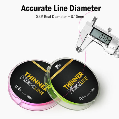 Leydun Micro Thin 4-Strand PE Line