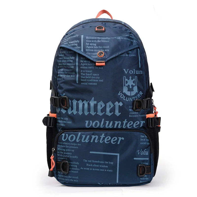 Volunteer Waterproof Hiking Backpack – Lightweight Oxford Travel Bag