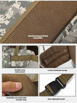 Large Capacity Multifunctional Travel Bag Camouflage Mountaineering Bag Expanding Hiking Bag