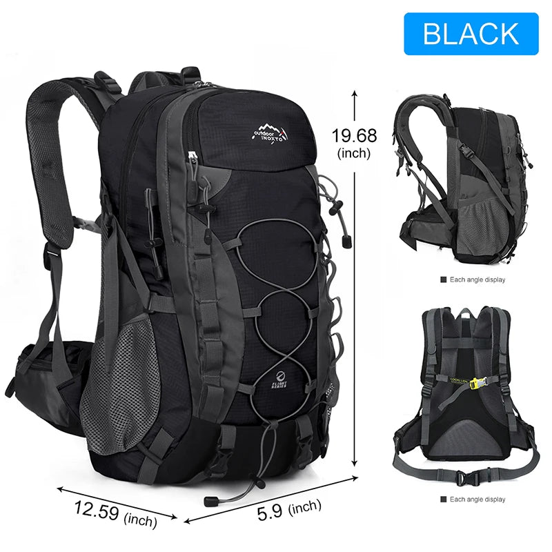 Hiking Storage Backpack Sturdy 40 Liter Bag Travel Tactical Backpack Trekking Backpack Mountaineering Hiking Camping Backpack
