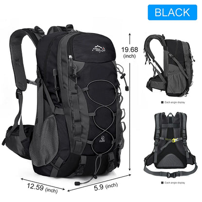 Hiking Storage Backpack Sturdy 40 Liter Bag Travel Tactical Backpack Trekking Backpack Mountaineering Hiking Camping Backpack