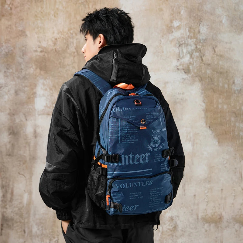Volunteer Waterproof Hiking Backpack – Lightweight Oxford Travel Bag