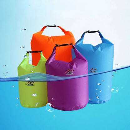 5-70L Waterproof Bag Outdoor Dry Sack Floating Gear Bags For Boating Fishing Rafting Swimming Large Capacity Storage Pack Pouch