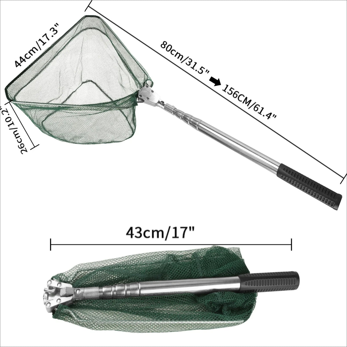 Telescopic Floating Landing Net (55-190cm)