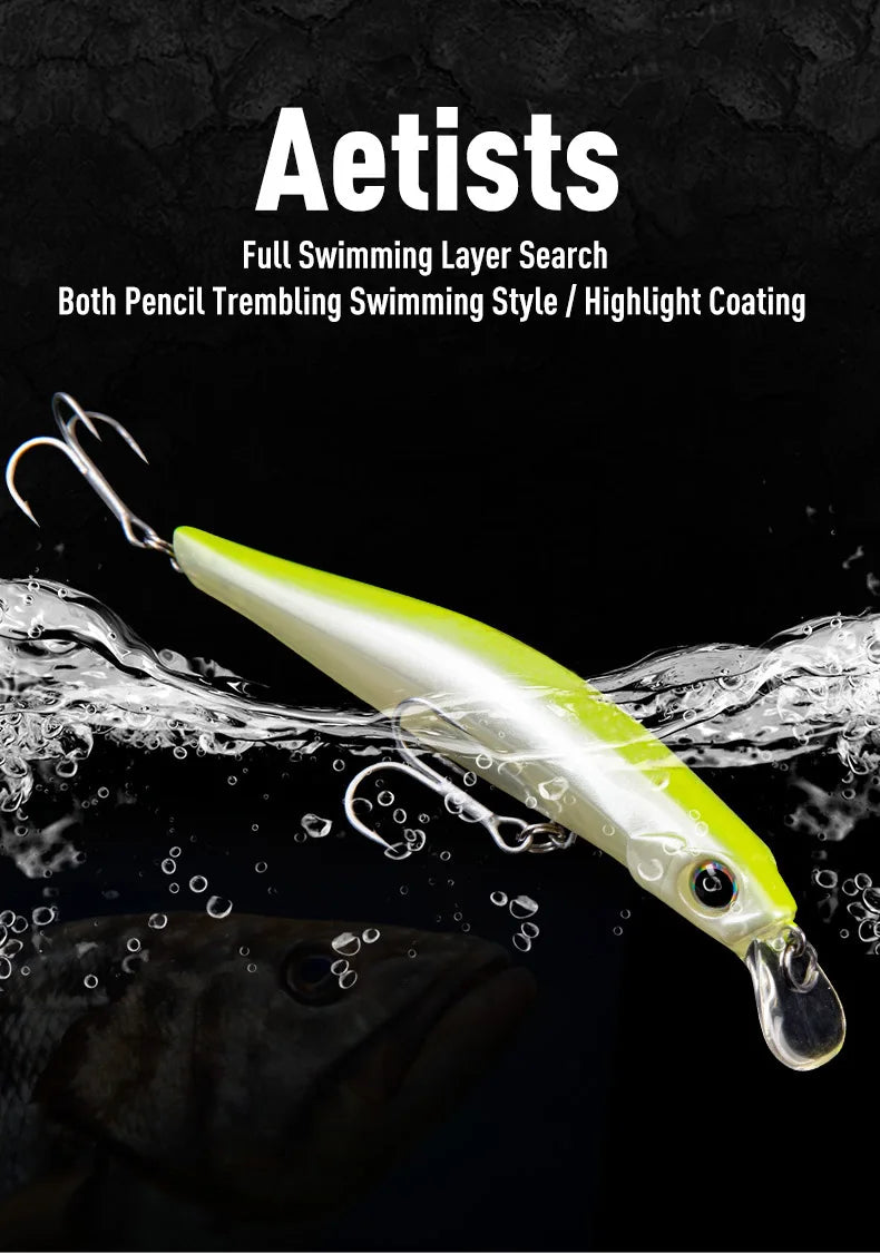 LEYDUN Artist FR Sinking Minnow Jerkbait