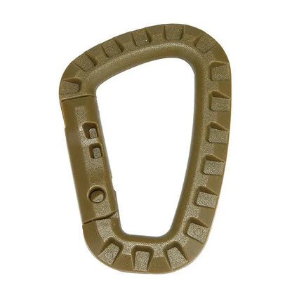 1/2/3/4/6pcs Tactical Carabiner Carabina Karabiner Clip Plastic Cadet Hiking Camping