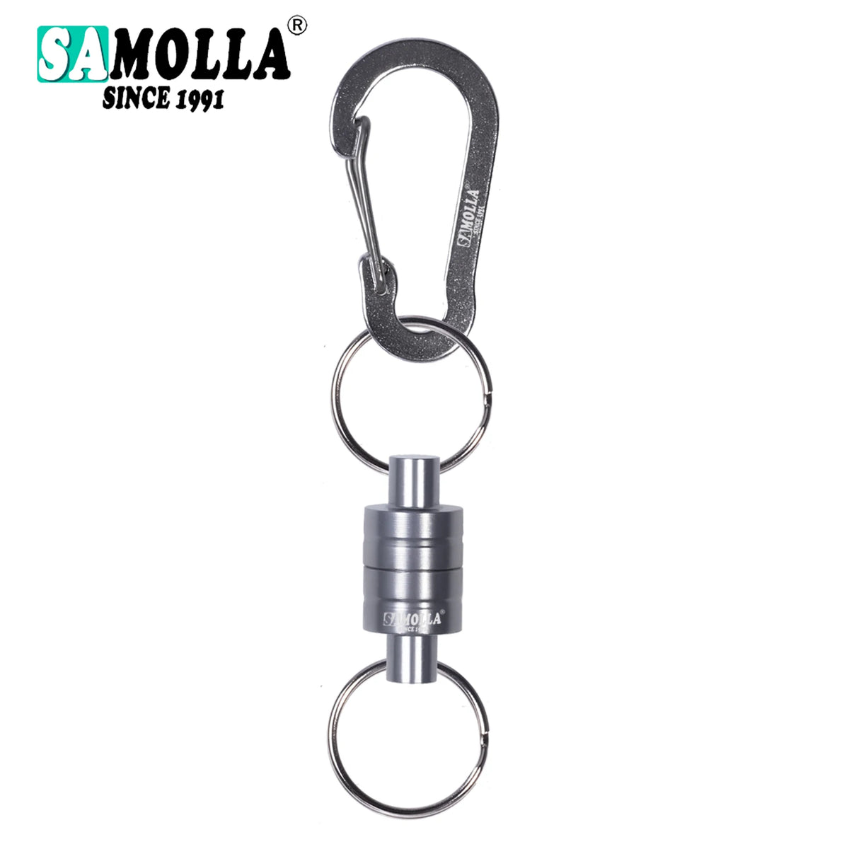 SAMOLLA Magnetic Net Release with Coiled Lanyard