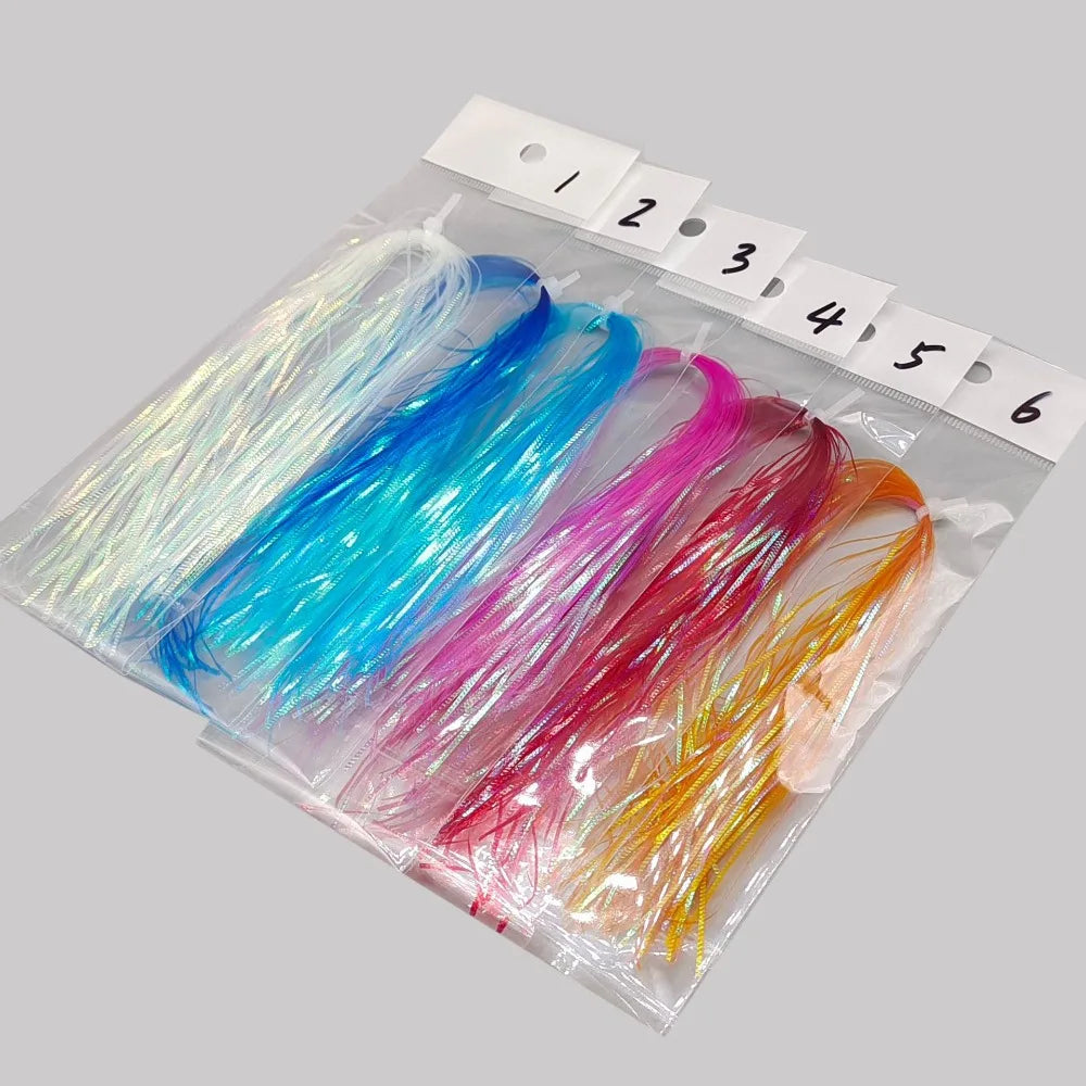 Holographic Crystal Flash Tinsel for Fly Tying