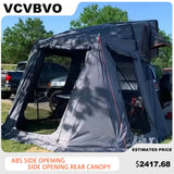 Car Outdoor Camping Tent Car Side Tent Accessory Awning Room Rainproof Sunproof Family And Friends Recreation Picnic