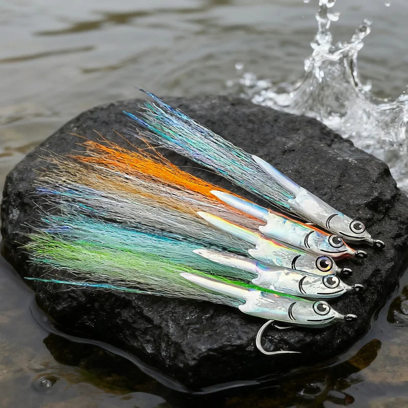 Realistic Minnow Baitfish Flies