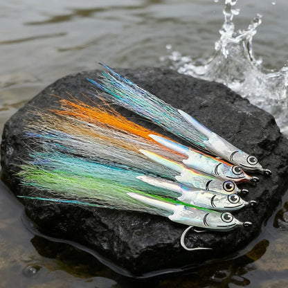 Realistic Minnow Baitfish Flies
