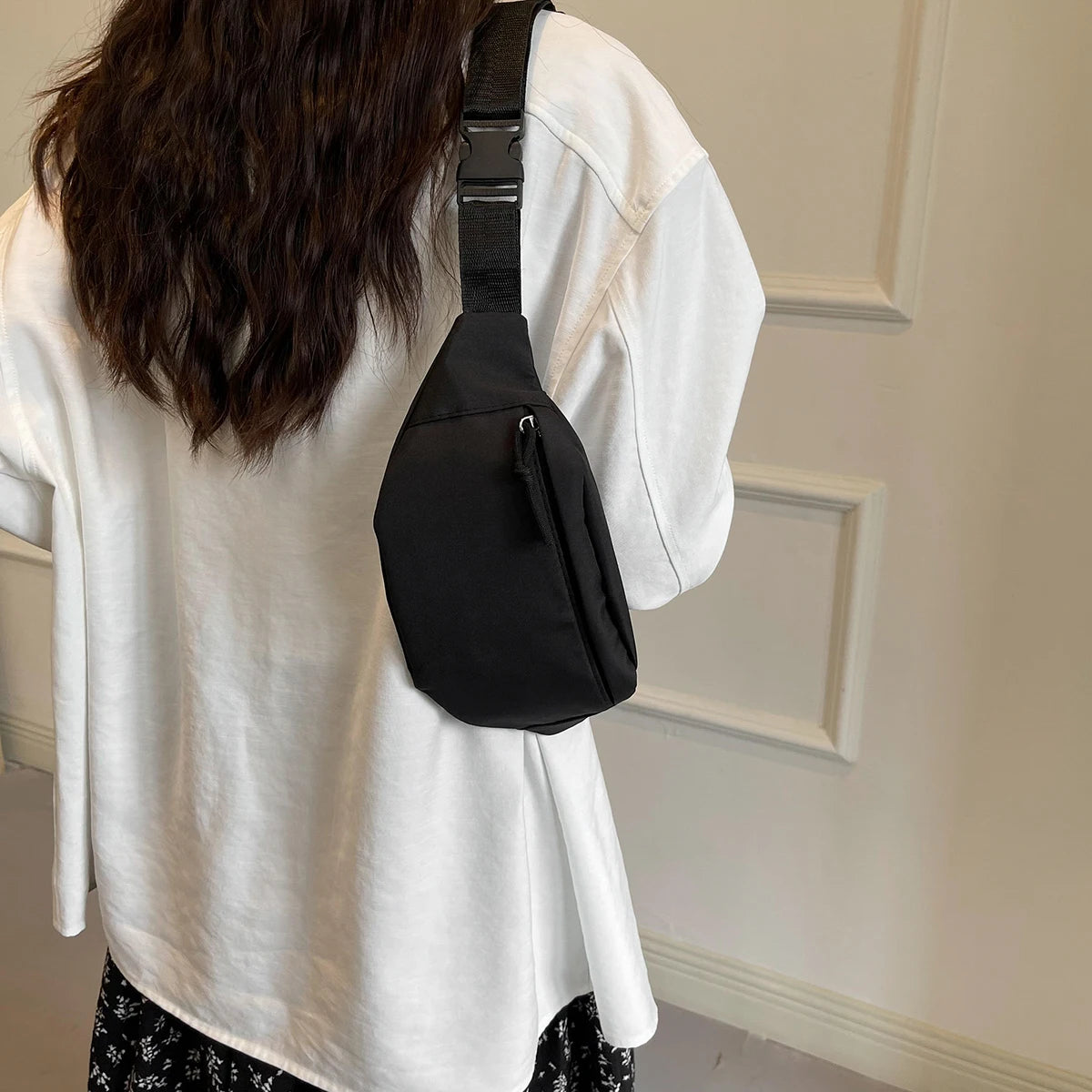Fanny Pack Women Men Waist Bag Sports Traveling Workout Casual Crossbody Bags Holder Sling Bag Chest Bag