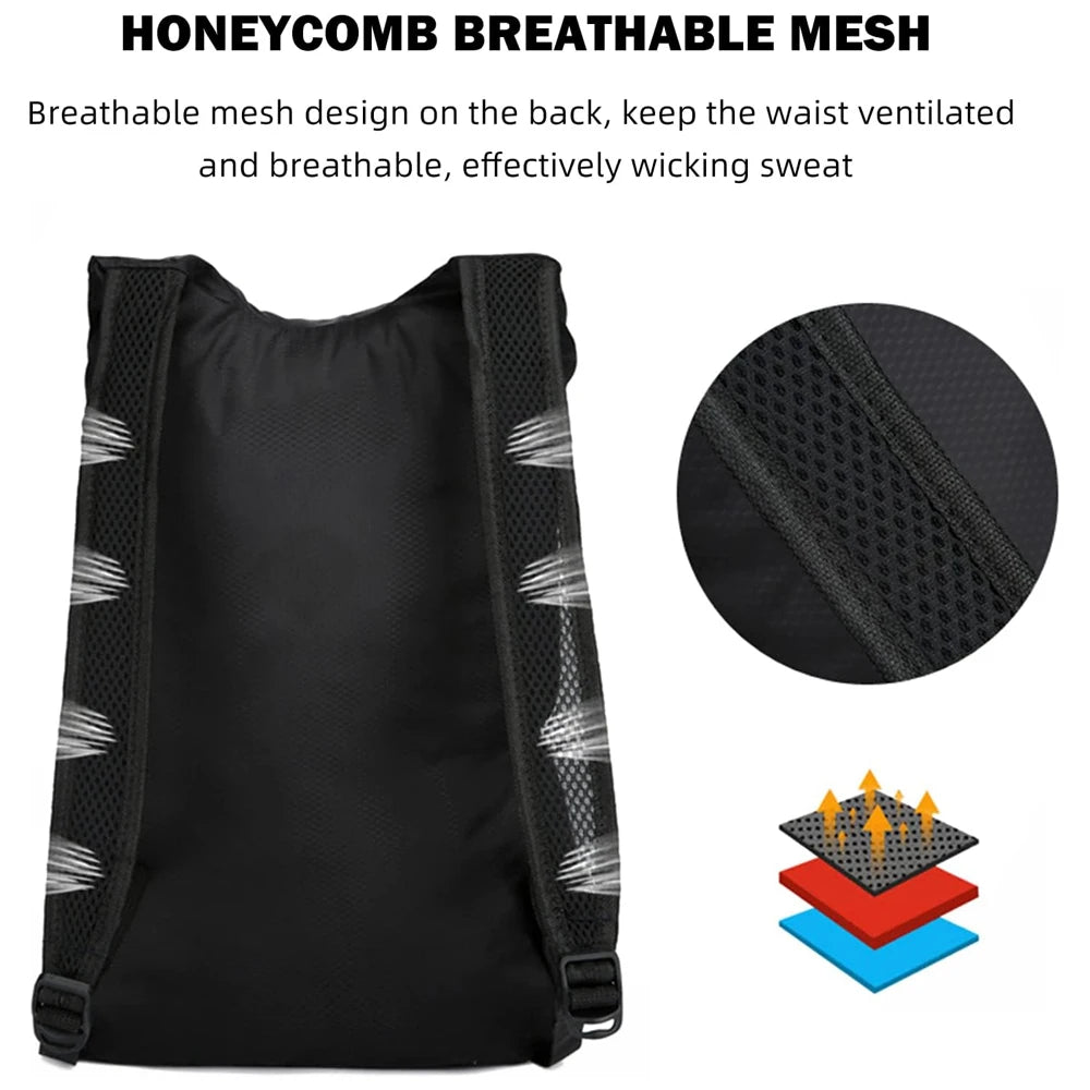 1PCS Lightweight Packable Backpack - Foldable Backpack Small Daypack Hiking Backpack Water-Resistant Day Bag for Travel