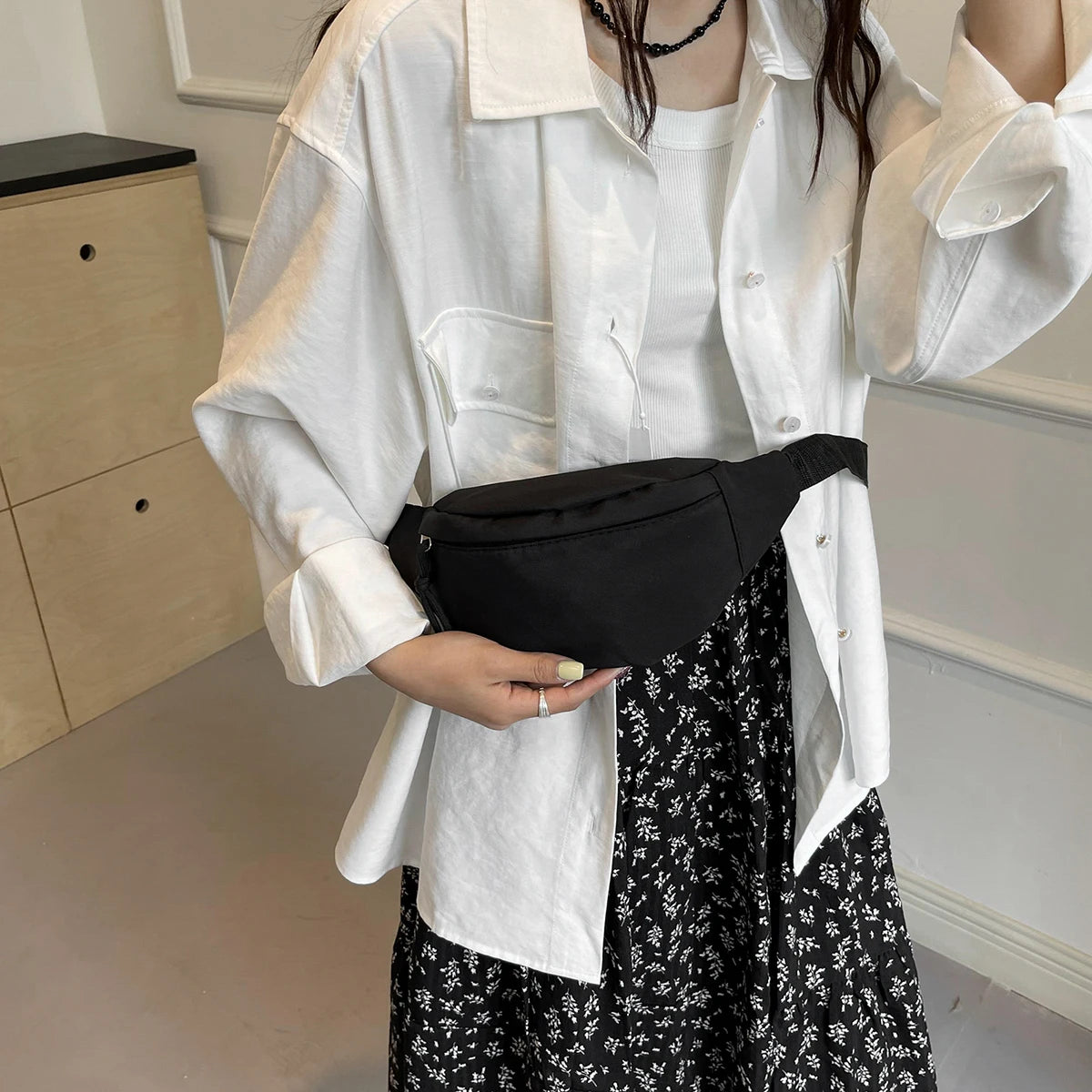 Fanny Pack Women Men Waist Bag Sports Traveling Workout Casual Crossbody Bags Holder Sling Bag Chest Bag