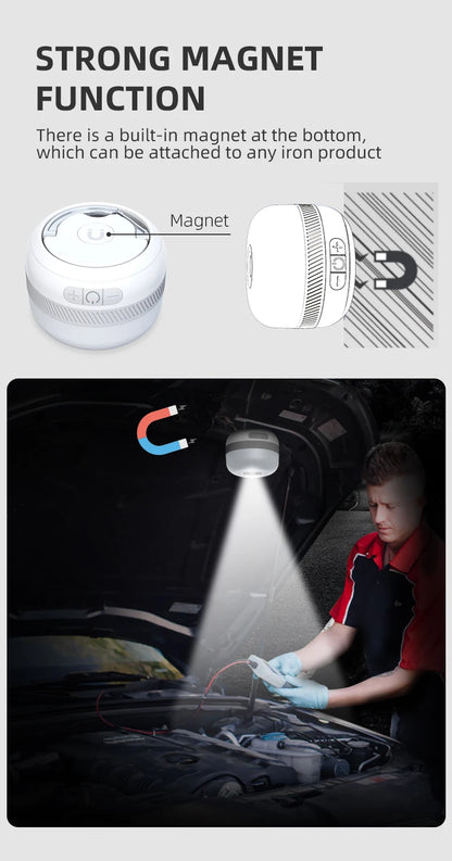 NATFIRE LV10 Camping Light USB C Rechargeable 230 Hours With 5 Colors Flashlight For Outdoor Tent Lamp Emergency Lantern