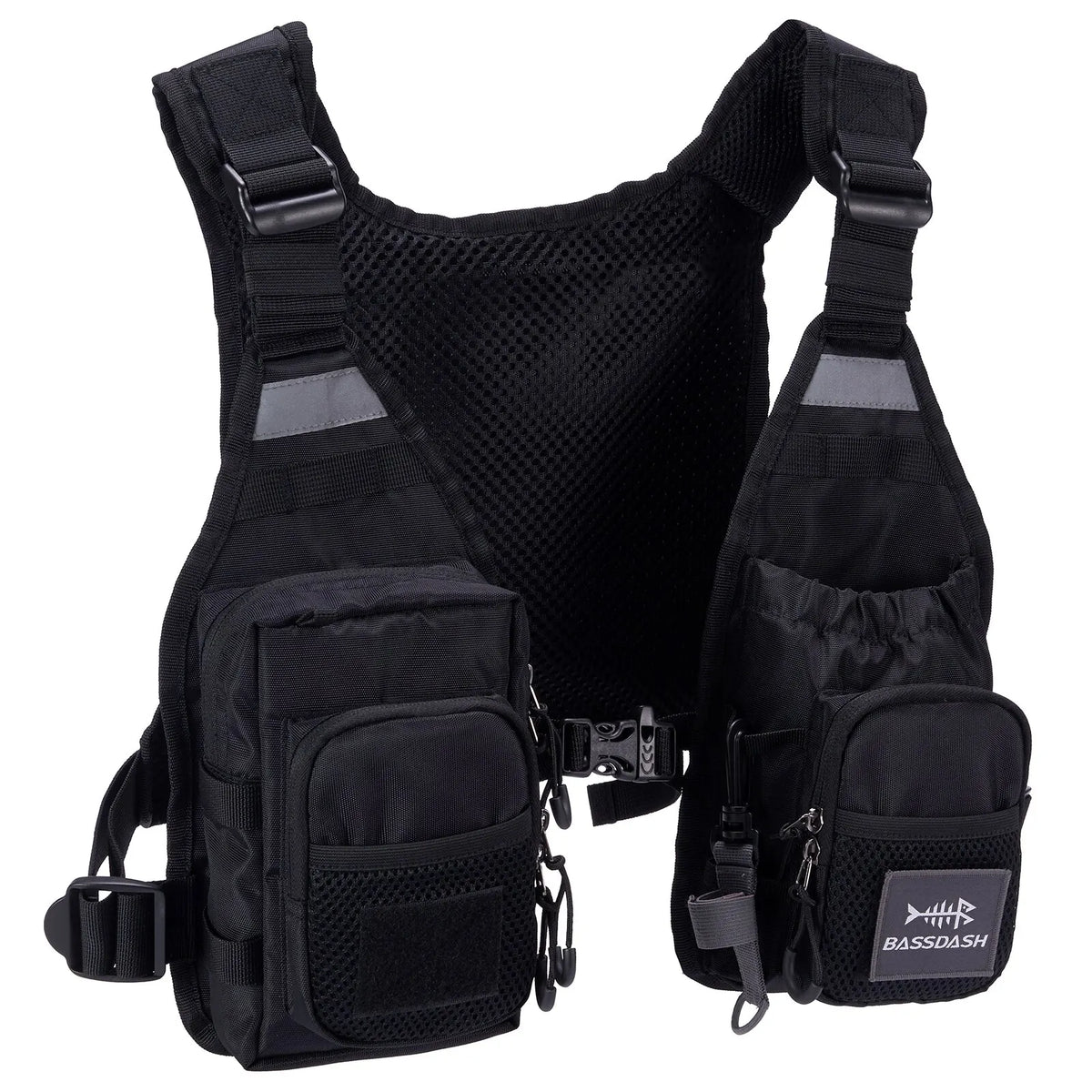 Bassdash FV08 Ultralight Fly Fishing Vest Pack