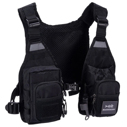 Bassdash FV08 Ultralight Fly Fishing Vest Pack