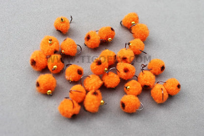 Tigofly Beadhead Egg Flies with Box (36 Pack)