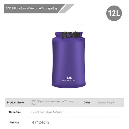 3L 5L 12L 20L 35L Waterproof Dry Sack Ultralight Outdoor Storage Bag For Kayaking Rafting Swimming Drifting Camping Beach