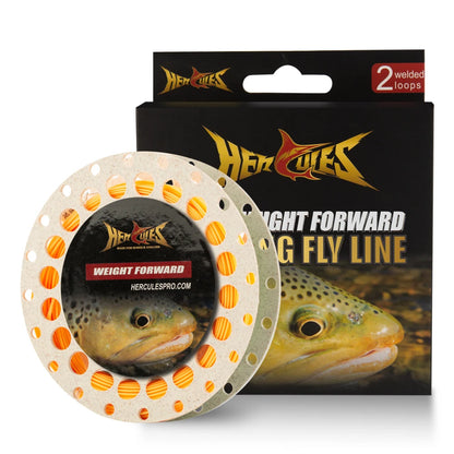 HERCULES WF Floating Fly Line Fluorescent Yellow