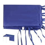 Foldable  Canopy Professional Instant Shelter Easy Installment Practical Sunscreen Gazebo Tents Shading Cloth for Garden Blue