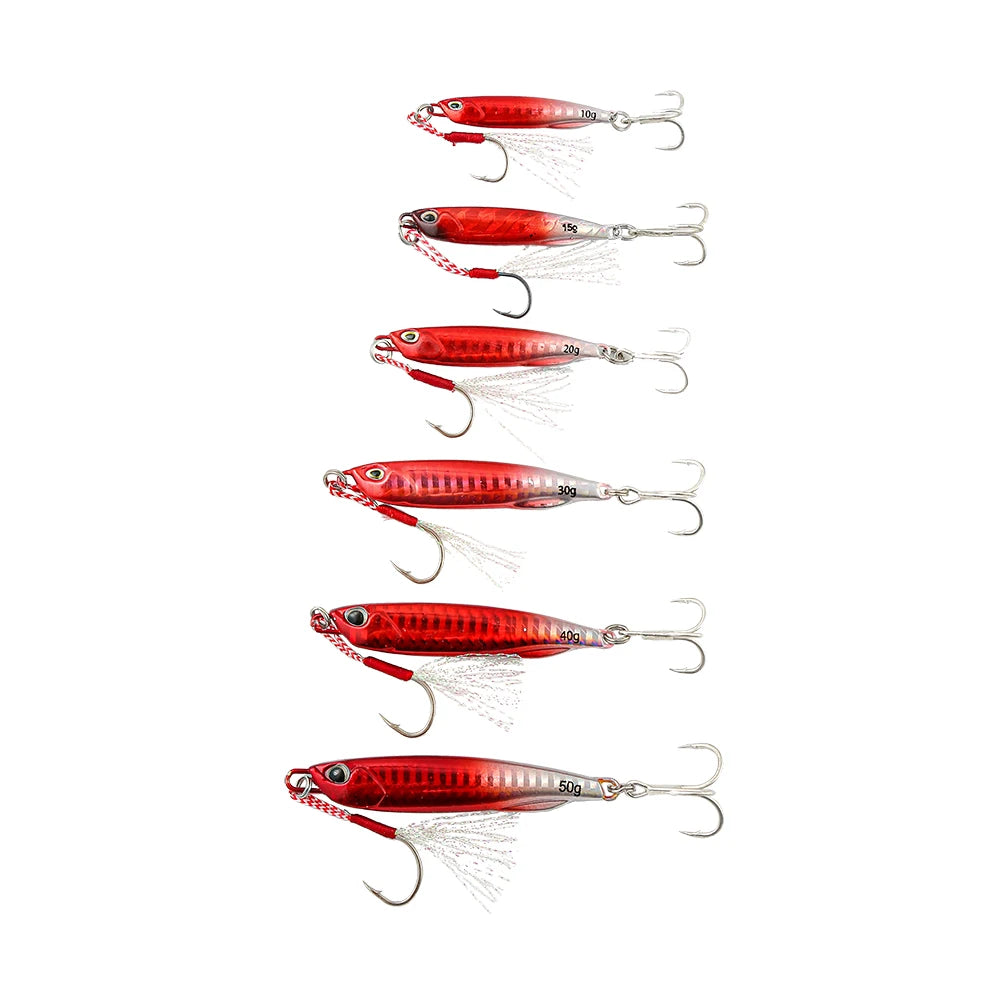 Atriptime Metal Cast Jig Spoon (10-50g)