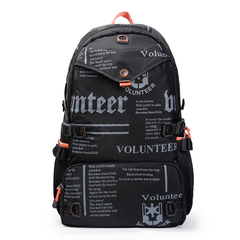 Volunteer Waterproof Hiking Backpack – Lightweight Oxford Travel Bag
