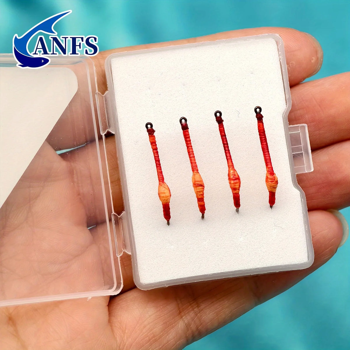 ANFS Squirmy Wormy Flies (4 Pack)