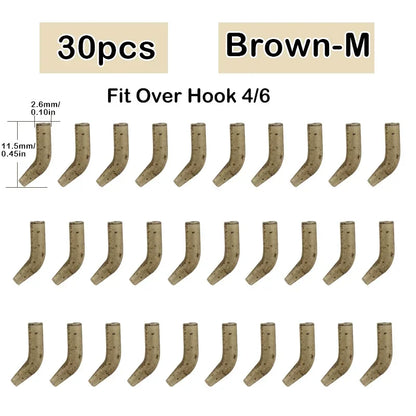 Carp Hook Kickers and D-Rig Aligners (30 Pack)