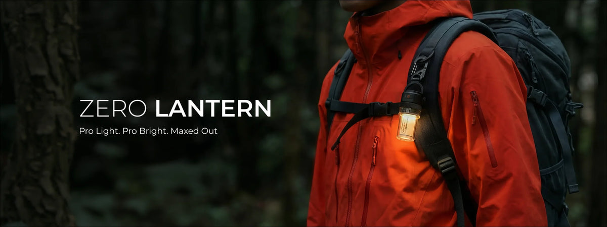 FLEXTAIL ZERO LANTERN - 56g Ultralight 2-in-1 Camping Light, 300LM Bright LED, IPX5 Waterproof for Hiking Camping