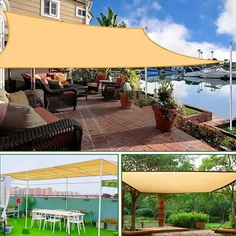 Sunshade Mesh Summer Outdoor Shading Shading Net Wrapped Perforated Shading Cloth Thickened Heat Insulation Net Shading Net