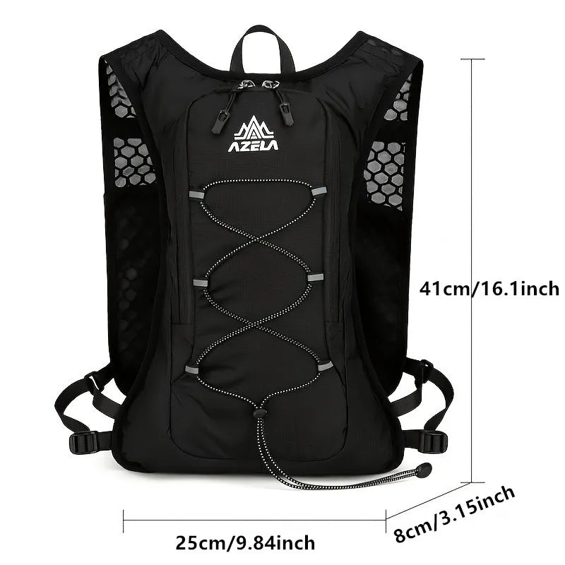 Outdoor Lightweight Universal Sports Bag with Night Reflective Design, Sports Water Bag Vest Backpack, Suitable for Hiking, Cros
