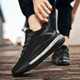 Men’s Running Shoes – Casual Sports Sneakers with Air Cushion & Breathable Soft Soles (Lightweight Spring/Autumn Fashion)