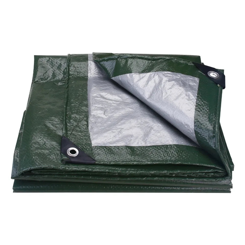 2026 5x4m 4x3m 3x3m Large Waterproof Tarp Camping Tent Outdoor Shade Sail Ultralight Garden Canopy Awning Tourist Beach Sun