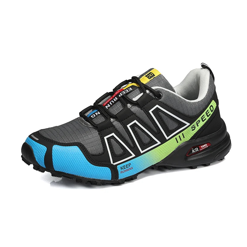 Waterproof Hiking Shoes – Men’s Outdoor Trainers, Climbing & Trekking Sneakers, Anti-Slip Tactical Footwear