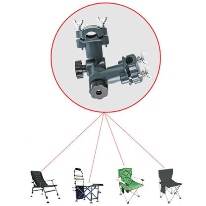 Adjustable Boat and Kayak Rod Rack