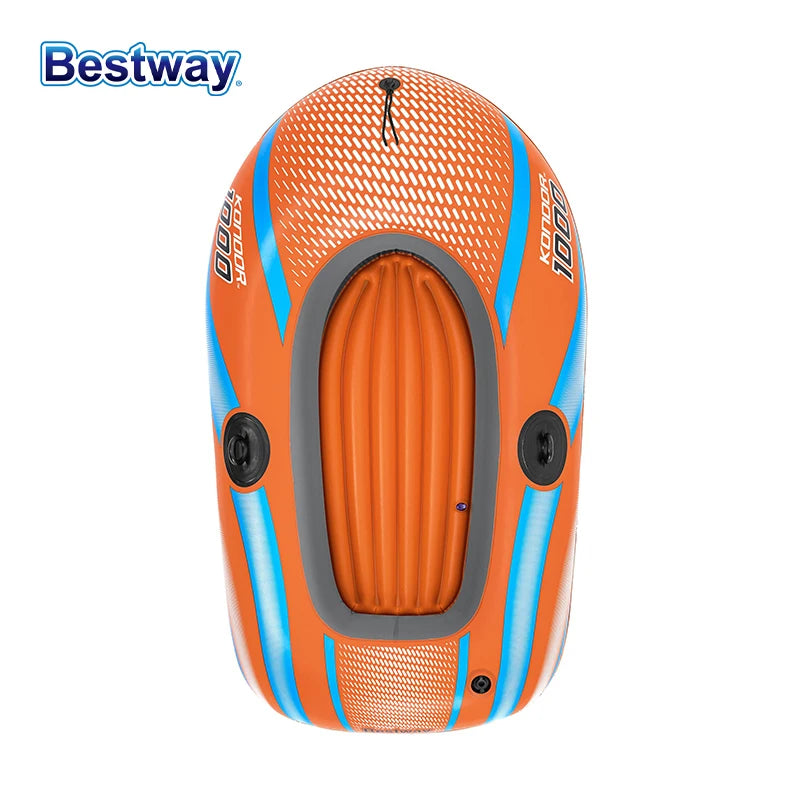 Bestway Inflatable Kayak 1–3 Person – Heavy Duty PVC Rafting Boat for Adventure & Fishing
