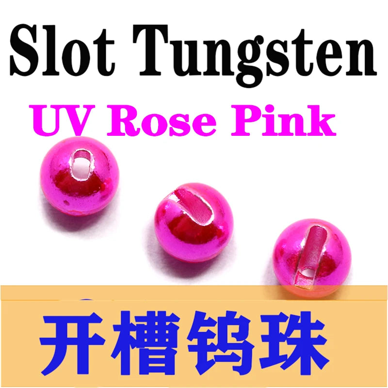 Royal Sissi Colorful Slotted Tungsten Beads (20 Pack)