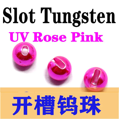 Royal Sissi Colorful Slotted Tungsten Beads (20 Pack)