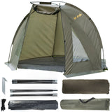 1-2 Person Shelter Tent Camping Tent Ultralight Waterproof for Hunting Adventure Travel Carp Fishing Bivvy