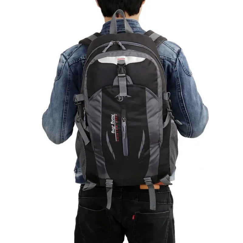 Waterproof Backpack Hiking Backpack Lightweight Travel Mountaineering Backpack High-Capacity Bags Climbing Rucksack Backpack