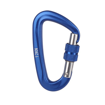 Quality Aluminum Security Master Lock Accessories Mountaineering Protective Equipment Professional Carabiner Climbing Key Hooks