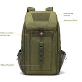 Outdoor Medical Backpacks Unisex Large-capacity Camping First Aid Bags Multifunctional Storage Mountaineering Backpacks