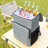 Large Capacity Insulated Backpack With  Lightweight Waterproof PEVA Travel Picnic Bags 2025 Newest Design