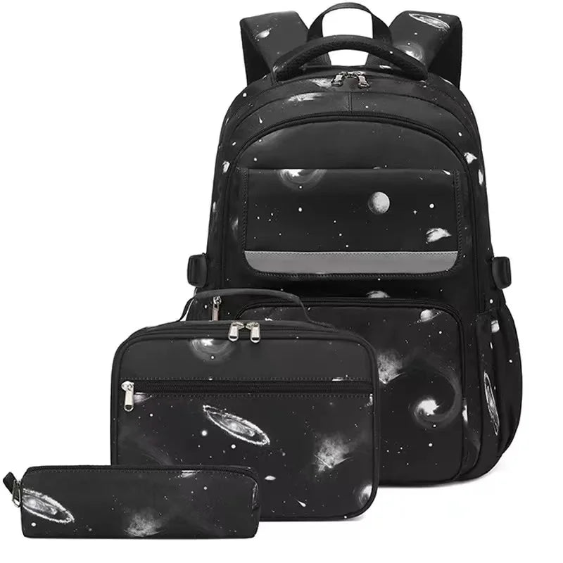 Children's backpacks for boys, grades 1 to 3 to 6, boys, primary school students, new model, reducing burden, protecting the spi