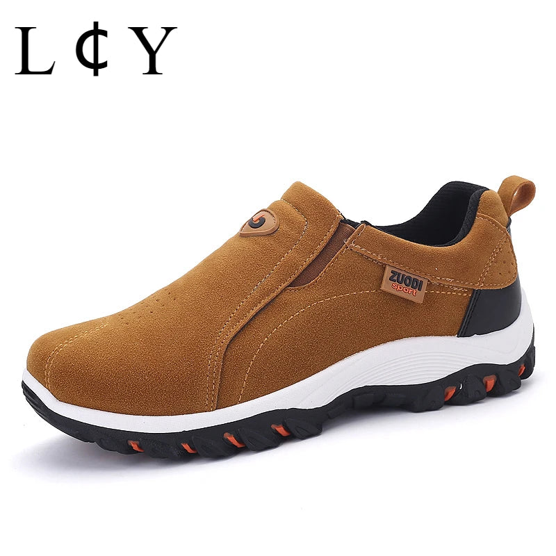2025 Men’s Casual Sports Shoes – Lightweight Outdoor Walking Sneakers, Comfortable Fashion Footwear (Sizes 38–50 Plus)