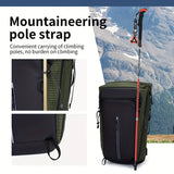 Outdoor Mountaineering Versatile Lightweight Backpack - Waterproof Nylon Expandable & Foldable bag for Hiking/Camping/Cycling