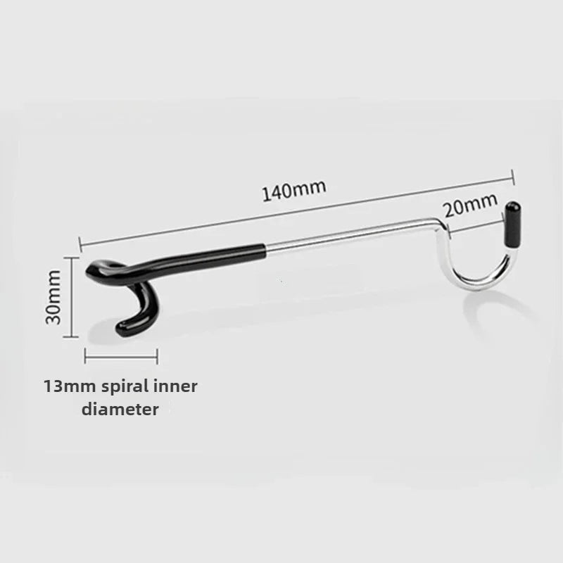 Stainless Steel Portable Light Stand Holder Hooks for Tent Pole Lamp Hanger Hunting Fishing Lantern Outdoor Camping Tools