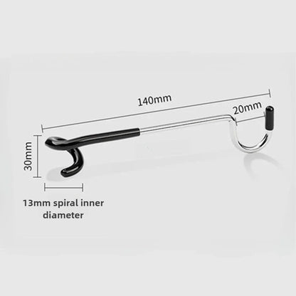 Stainless Steel Portable Light Stand Holder Hooks for Tent Pole Lamp Hanger Hunting Fishing Lantern Outdoor Camping Tools